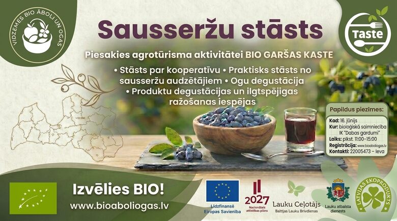 Sausseržu ogu stāsts - 16.06.2026.