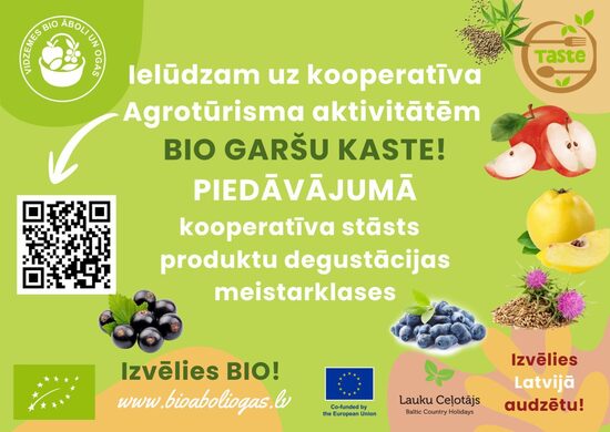 Kooperatīva pieredzes stāsts + produktu degustācija + meistarklase*