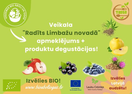 Veikala "Radīts Limbažu novadā" apmeklējums + produktu degustācija