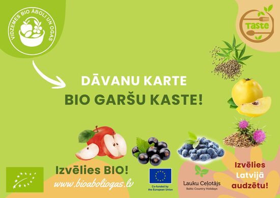 Dāvanu karte - BIO GARŠU KASTE