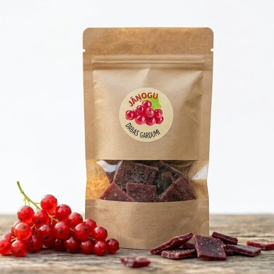 Ogu konfektes BIO, jāņogu, 60g