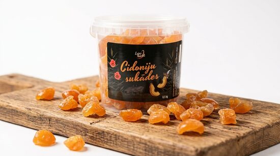 Cidoniju sukādes BIO, 0,5kg