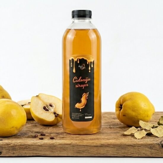 Cidoniju sīrups BIO, 0,5l