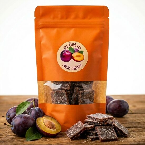 Ogu konfektes BIO, jāņogu, 60g