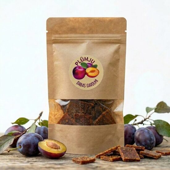 Ogu konfektes BIO, plūmju, 60g